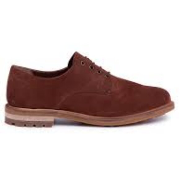 Clarks Foxwell Hall Men's Brown Lace Up Oxfords, British Tan Suede Size Men 7.5 - Picture 1 of 7